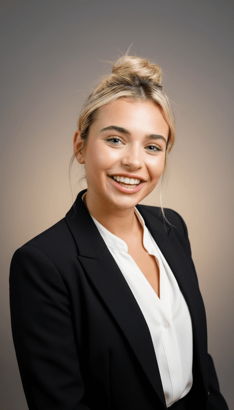 After – professional headshot