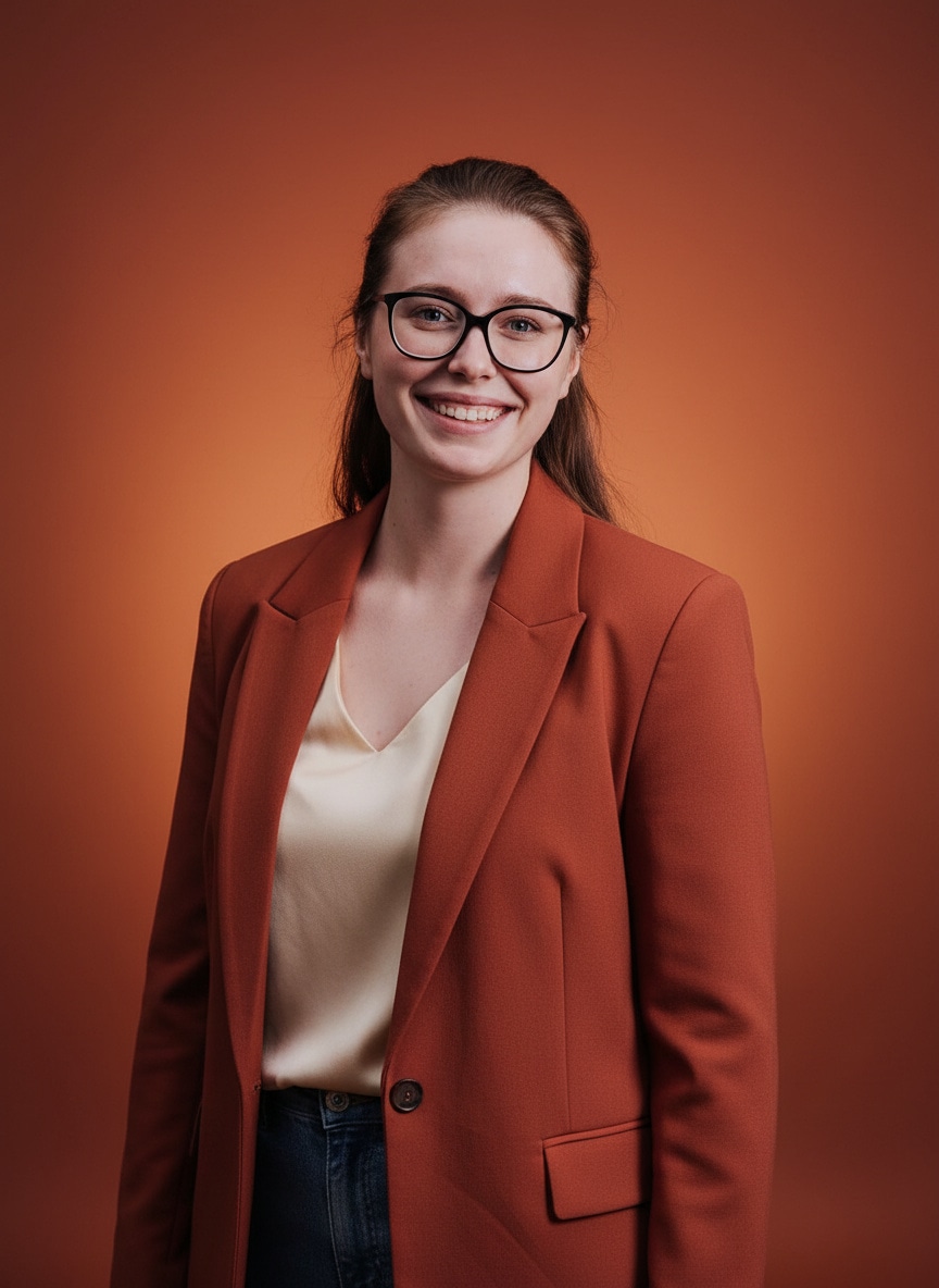 Creative Warmth example headshot