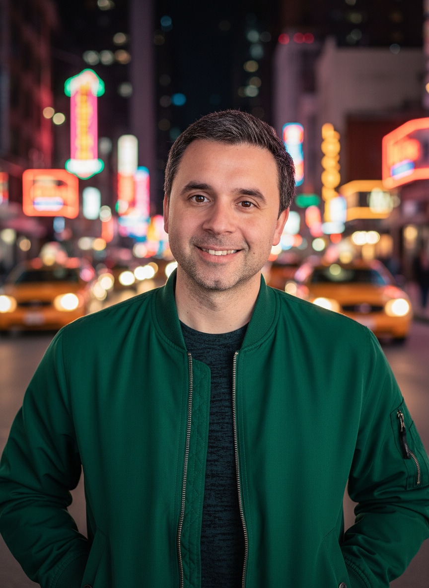 Colour Pop City example headshot